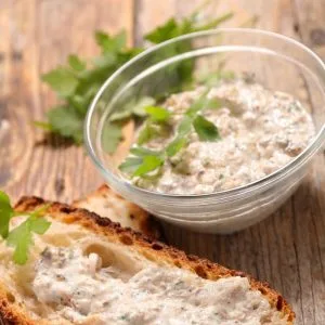 Tuna rillettes with coconut cream La Maison du coco recipes