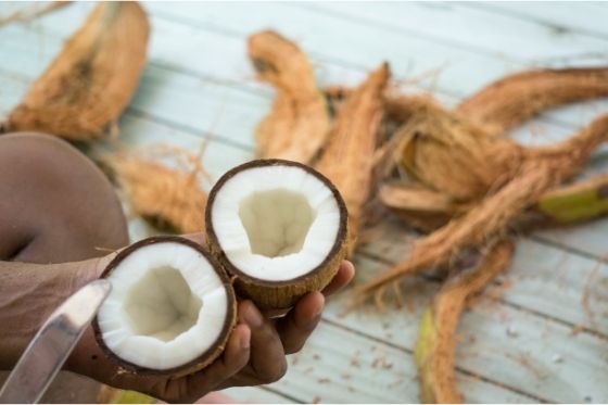 Organic coconut oil manufacturing La Maison du coco product