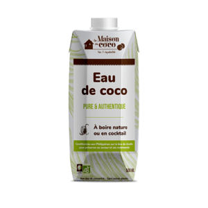 Eau de coco bio bio produit La Maison du coco