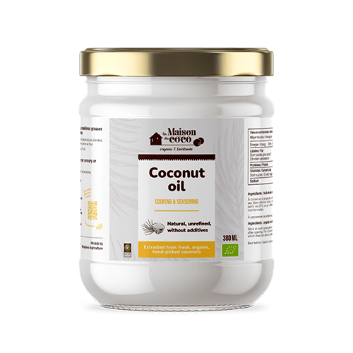 Organic coconut oil La Maison du coco