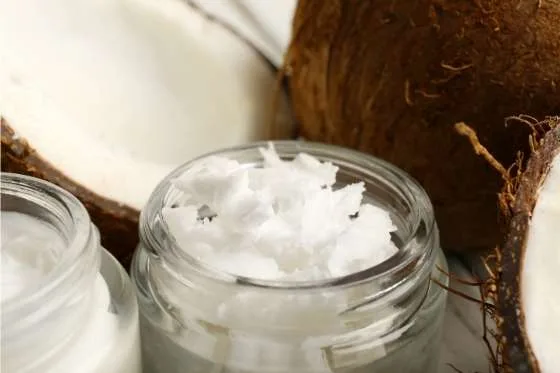 Huile de coco crue