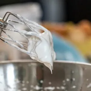 Whipped cream with coconut cream