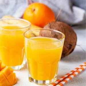 Recette eau de coco et agrumes par la Maison du coco